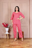 Majestic Divas Pink Printed Cotton Co-Ord Set