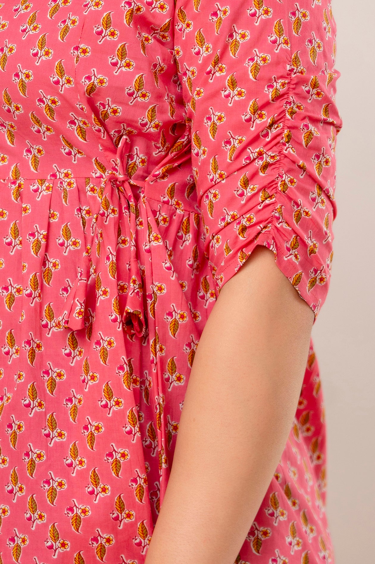 Majestic Divas Blush Petal Peplum Top